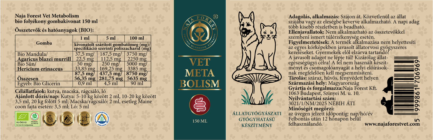 Naja Forest Vet Metabolism